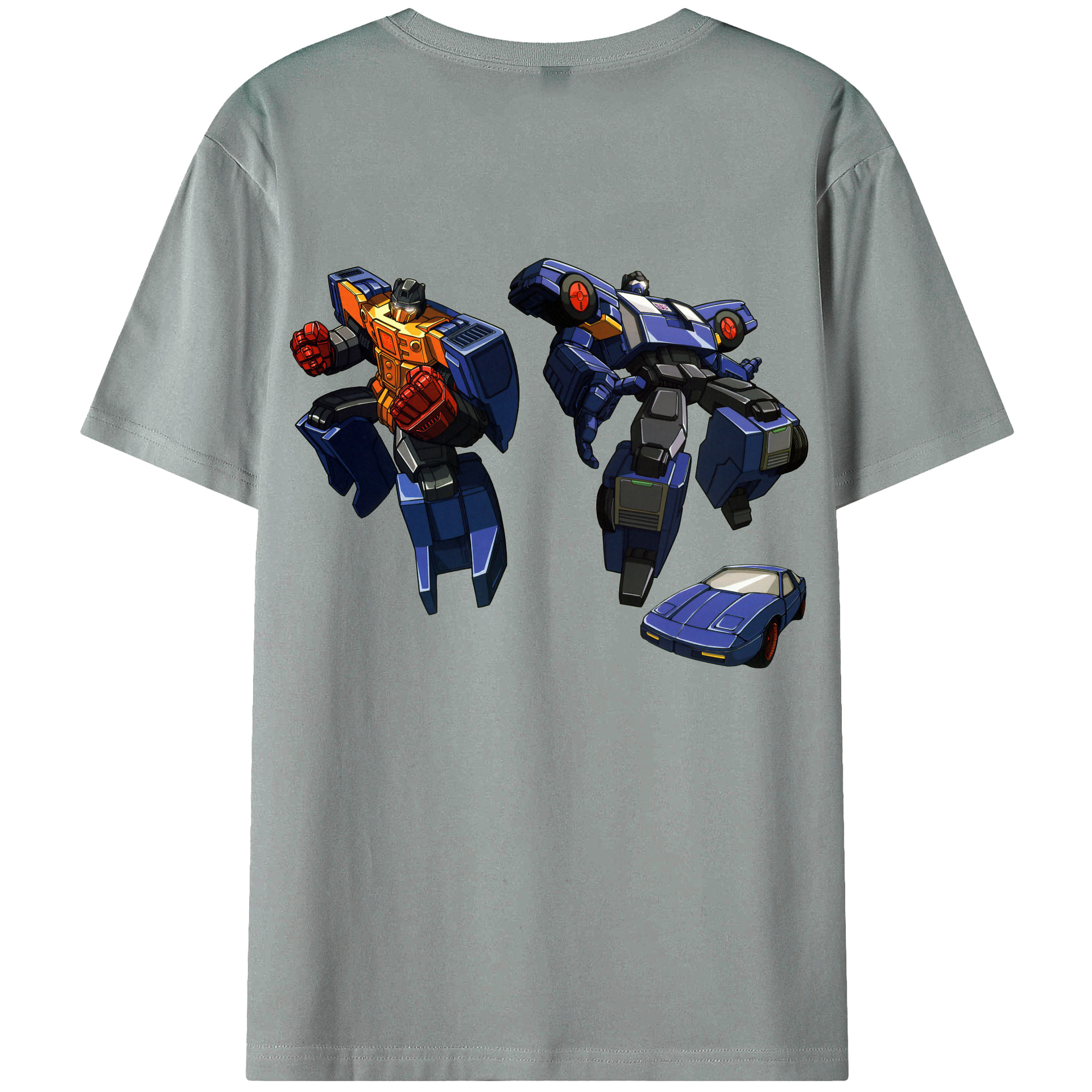 （画像用）  綿100％ メンズ半袖Tシャツ（バックプリント） 通気性